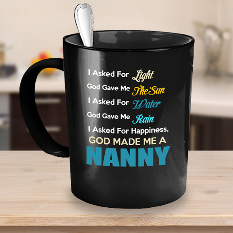 Nanny - Coffee Mug - Grandparents Apparel