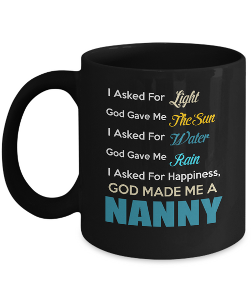 Nanny - Coffee Mug - Grandparents Apparel