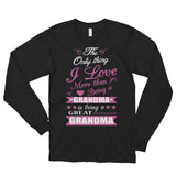 Long sleeve t-shirt (unisex) - Grandparents Apparel