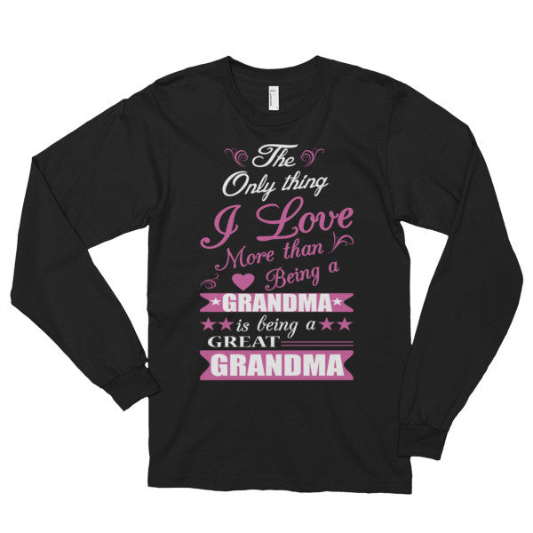 Long sleeve t-shirt (unisex) - Grandparents Apparel