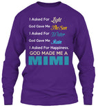 God made me a Mimi. - Grandparents Apparel