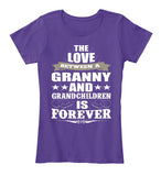 Granny's Love Forever - Grandparents Apparel