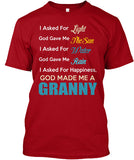 God made me a Granny. - Grandparents Apparel