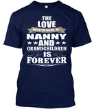 Nanny's Love Forever - Grandparents Apparel