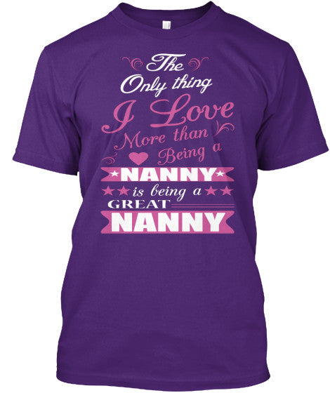 Nanny and Great Nanny - Grandparents Apparel
