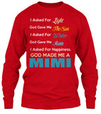 God made me a Mimi. - Grandparents Apparel