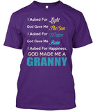 God made me a Granny. - Grandparents Apparel