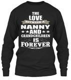 Nanny's Love Forever - Grandparents Apparel