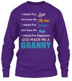 God made me a Granny. - Grandparents Apparel