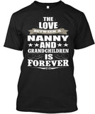 Nanny's Love Forever - Grandparents Apparel