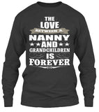 Nanny's Love Forever - Grandparents Apparel