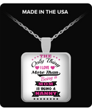 Being a Nanny - Necklaces - Grandparents Apparel